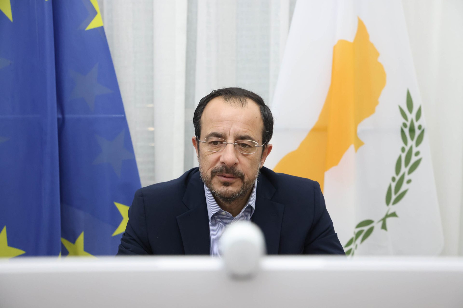 image Christodoulides attended virtual ‘Coalition of the Willing’ meeting in support for Ukraine